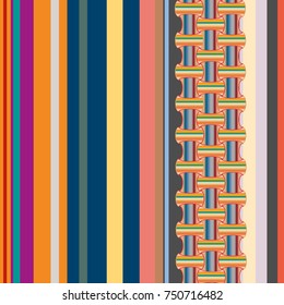 Abstract color seamless pattern for new background.
