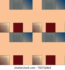 Abstract color seamless pattern for new background.