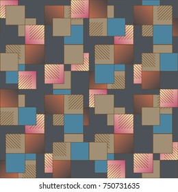Abstract color seamless pattern for new background.