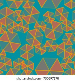 Abstract color seamless pattern for new background.