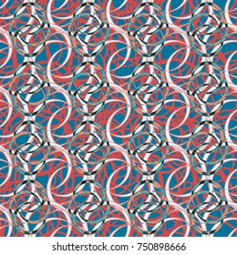 Abstract color seamless pattern for new background.