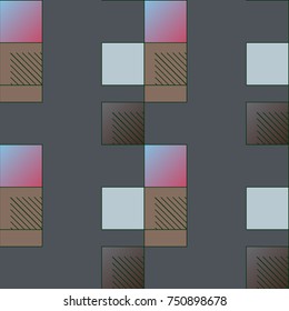 Abstract color seamless pattern for new background.