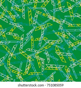 Abstract color seamless pattern for new background.