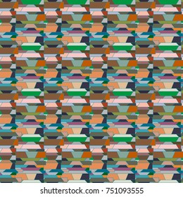 Abstract color seamless pattern for new background.