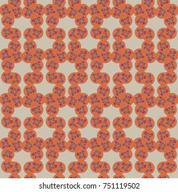 Abstract color seamless pattern for new background.