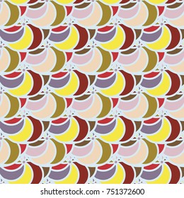 Abstract color seamless pattern for new background.