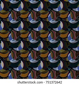 Abstract color seamless pattern for new background.