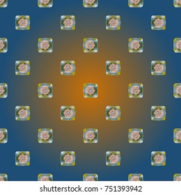 Abstract color seamless pattern for new background.