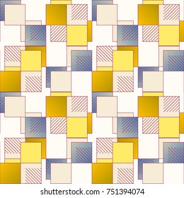 Abstract color seamless pattern for new background.