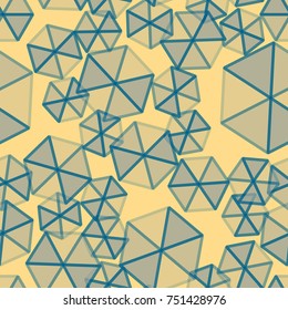 Abstract color seamless pattern for new background.