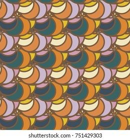 Abstract color seamless pattern for new background.