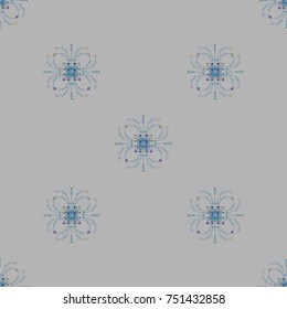 Abstract color seamless pattern for new background.