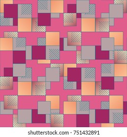 Abstract color seamless pattern for new background.