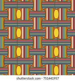 Abstract color seamless pattern for new background.