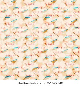 Abstract color seamless pattern for new background.