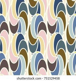 Abstract color seamless pattern for new background.