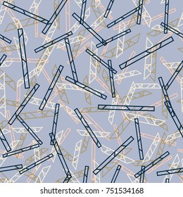 Abstract color seamless pattern for new background.