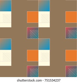 Abstract color seamless pattern for new background.