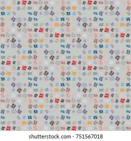 Abstract color seamless pattern for new background.