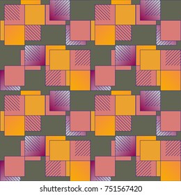Abstract color seamless pattern for new background.