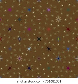 Abstract color seamless pattern for new background.