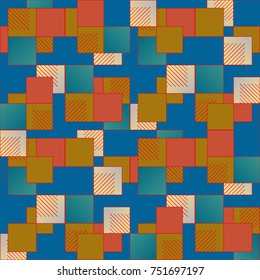 Abstract color seamless pattern for new background.