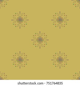 Abstract color seamless pattern for new background.