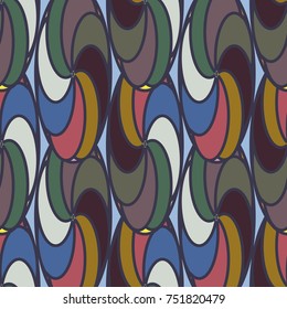 Abstract color seamless pattern for new background.