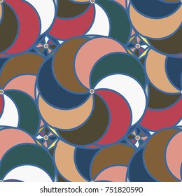 Abstract color seamless pattern for new background.