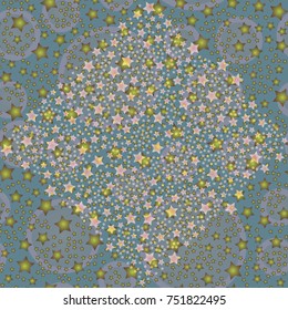 Abstract color seamless pattern for new background.