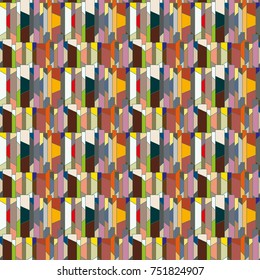 Abstract color seamless pattern for new background.