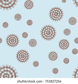 Abstract color seamless pattern for new background.