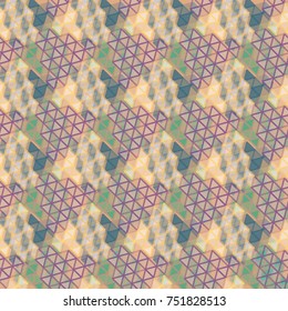 Abstract color seamless pattern for new background.
