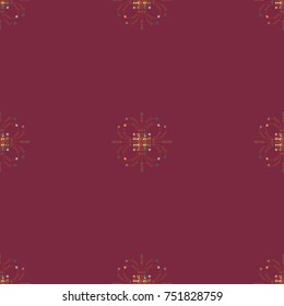 Abstract color seamless pattern for new background.