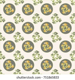 Abstract color seamless pattern for new background.