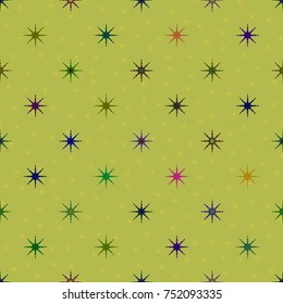 Abstract color seamless pattern for new background.