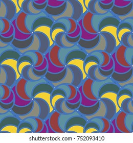 Abstract color seamless pattern for new background.