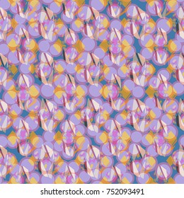 Abstract color seamless pattern for new background.