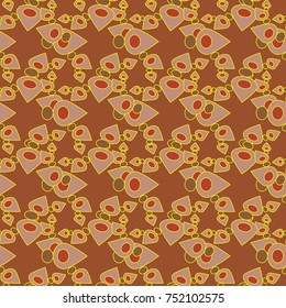 Abstract color seamless pattern for new background.