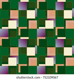 Abstract color seamless pattern for new background.
