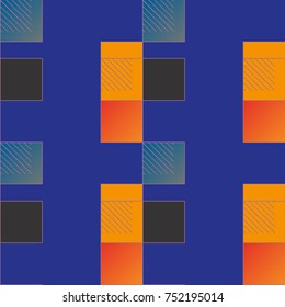 Abstract color seamless pattern for new background.