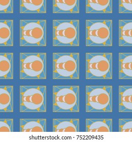 Abstract color seamless pattern for new background.