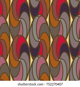 Abstract color seamless pattern for new background.