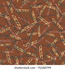 Abstract color seamless pattern for new background.