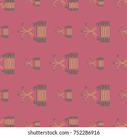 Abstract color seamless pattern for new background.