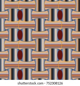 Abstract color seamless pattern for new background.