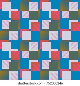 Abstract color seamless pattern for new background.