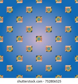 Abstract color seamless pattern for new background.