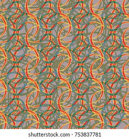 Abstract color seamless pattern for new background.