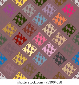 Abstract color seamless pattern for new background.